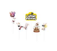 Raving Rabbids Cake Picks