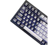 Raving Theme keycaps 157 Key PBT keycaps Cherry Custom keycap Set is Suitable for 61/87/104/108 Cherry MX Switch and Other Mechanical Keyboards (Raving-Cherry)