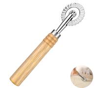 Ravioli Cutters, Pasta Cutter, Pastry Cutter Wheel, Lattice Pastry Cutter, Pasta Cutter Wheel for Kitchen DIY Dumpling Noodle Cookie Pasta Accessories(Silver)