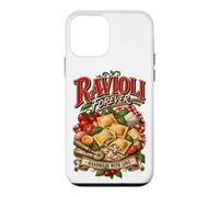 RAVIOLI FOREVER Pasta Lover Culinary Humor Vintage Quote Case for iPhone 12 mini