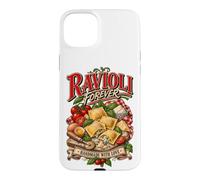RAVIOLI FOREVER Pasta Lover Culinary Humor Vintage Quote Case for iPhone 15 Plus