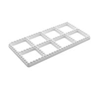 Ravioli Maker Mold, 8-Cavity Dumpling Press for Pasta Making | Food-safe PLA material, create professional zigzag ravioli, ideal for home kitchen chefs Square