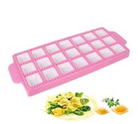 Ravioli Maker Press, Food Grade Silicone Dumpling Maker, 10PC Round Or 21PC Square Ravioli Maker Mold, Pelmeni Mold, Pierogi Press, Potsticker Meat Pie Dumpling Maker for Dumplings