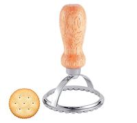 Ravioli Stamp Maker Cutter | Aluminum Ravioli Press with Wooden Handle - Kitchen Mold for Cookies, Italian Dumplings, Lasagna, Pierogi, Pasta