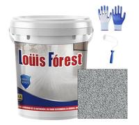 Ravionelle 2026 Upgrade Epoxy Colored Sand Floor Paint, Marble Effect Coating, Non-Slip & Wear-Resistant, Garage, Basement, Concrete & Wood Floors (gray-1,17oz/0.5kg)