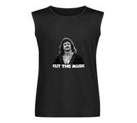 Ravishing Rick Rude Cut The Music Wrestling Vest Tank T-Shirt Cotton Men Black Sleeveless Tee M
