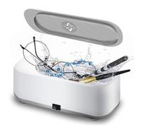 Ravsfbca Ultrasonic Cleaner Jewelry Cleaner Machine, 45KHz Professional Sonic Cleaner for Ring, Earrings, Necklace, Silver, Eyeglass, Watches, Ultrasonic Cleaner Solution for Gifts