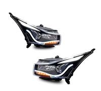 RAVTAKL Compatible With Chevrolet For Cruze 2009-2014 2015 2016 Car Light Headlights Assembly Xenon Headlamp Turn Signal Angel Eye Lens Auto Accessories Headlight Assembly