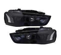 RAVTAKL Compatible With For A4 A4L B8.5 2013-2015 2016 Headlight Assembly Head Lights Head Lamp Car Styling DRL Signal Projector Lens Front Light Headlight Assembly