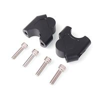 RAVTAKL Handlebar Risers Compatible With Hyosung For Aquila For GV300S Motorcycle Accessories Handlebar Riser Up Bracket Mount Clamp Adjuster For Move Backward Heightening Kit