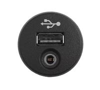 RAVTAKL USB socket Compatible With Nissan 2011 2012 2013 2014 2015 2016 2017 2018 2019 13907643 Car AUX Port Adapter