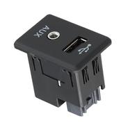 RAVTAKL USB socket Compatible With Nissan For Kicks 2018 2019 For Rogue For Frontier 2014 2015 2016 2017 AUX Switch Car Media USB Adapter 28023-4BA0B