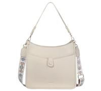 RAVUO Crossbody Bags For Women, Trendy Leather Hobo Handbag Cross Body Purses Small Shoulder Bucket Bag with 2 Adjustable Strap,Beige