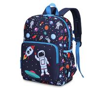 RAVUO Kids Backpack Boys,Lightweight Children’s School Rucksack for Ages 4-8 Years Cute Primary School Bag Fits A4 Folder with Chest Strap Astronaut