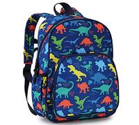 RAVUO Kids Backpack for Boys,15L Lightweight Water-Resistant Primary School Dinosaur Rucksack for Ages 7-10,Fits A4 Folders with Chest Strap