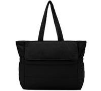 RAVUO Puffer Tote Bag for Women with 15.6 inch Laptop Compartment,Lightweight Quilted Large Handbag,Water Resistant Work Travel Bag (Multiple Pockets)