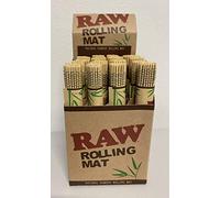RAW 19434 Natural Bamboo Rolling Mat-24 Display Rotating Aid, Rolling Mat, Bamboo