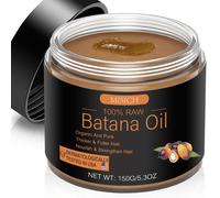 Raw Batana Oil for Hair Growth, 100% Natural Pure Dr. Sebi Botana Oil, Unrefined Organic Batana Hair Growth Oil for Prevent Hair Loss, Enhances Hair