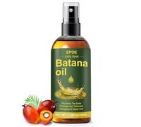 Raw Batana Oil for Hair Growth, Natural Pure Dr. Sebi Botana Oil, Organic Unrefined Batana Hair Growth Oils for Prevent Hair Loss, Enhances Hair Thickness for Men & Women 3.4 oz