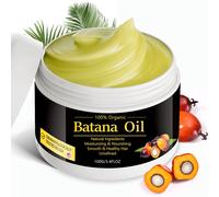 Raw Batana Oil, Natural Pure Dr Sebi Batana Hair Growth Oil for Men & Women, Sourced from Honduras, Unrefined, Organic, Anti Hair Loss, Eliminates
