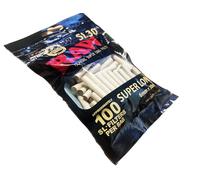 RAW Black Filters Super Long 6X30MM 100 PER Bag