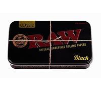 RAW Black Metal Tin Box, Small Metal Storage Box, 3 Boxes