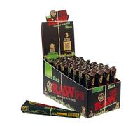 RAW BLACK ORGANIC 3PK CONES Box of 32
