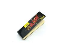 RAW Black Rolling Paper Roach Filter Tips - 10