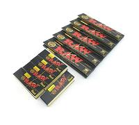 RAW Black Rolling Papers and Tips - 5