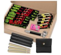Raw Black Smoking Kit, RAW, Rolling Box, Accessories Kit, Rolling Kit