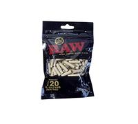 Raw Black XL Filter Tips 120x - Papers, Catches Nasties, Tar & More - Pre-Rolled, Ready-to-use