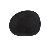 Aida - Raw Buffalo Table Mat 33,5x41 cm, Black - Black