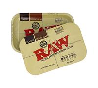 RAW Bundle - Classic Rolling Tray with Classic Magnetic Tray Cover | Size - Small | Great Storage for Home or On-The-Go