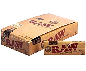 Raw Classic 1 1/4 Smoking Papers 24 Count