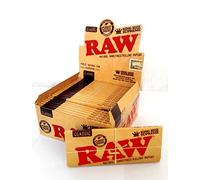 RAW Classic King Size Supreme Creaseless Papers without Bending, 12 Booklets