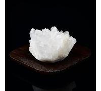 Raw Clean Quartz White Crystal Cluster Ornaments Home Decoration Crystals (Size : 350-450g)