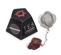 Raw Crystal Gemstone Tea Strainer - Mookaite