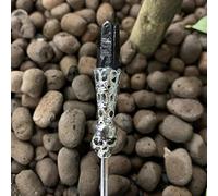 Raw Crystal Skull Head Skull Hair Stick Accessories Hairpin Scarf Pin Gothic New Year Gift (Color : FZ-14-02)