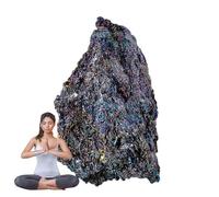 Raw Crystal Stone | Natural Colorful Meditation Raw Rough Stones | Colorful Crystals Raw Stones, Home Decoration Stone Natural Rocks for Tumbling