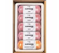 RAW DIRECT Supreme Raw Frozen BARF Dog Food - 454g Rolls - Variety Flavours - Box of 10, 20, 30 Rolls - Premium Natural Barf Raw Diet - High-Protein, Grain-Free & Nutrient-Rich (30, NO TRIPE MIX)