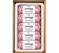 RAW DIRECT Supreme Raw Frozen BARF Dog Food - 454g Rolls - Variety Flavours - Box of 10, 20, 30 Rolls - Premium Natural Barf Raw Diet - High-Protein, Grain-Free & Nutrient-Rich (10, VEAL COMPLETE)
