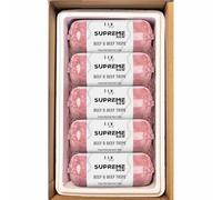 RAW DIRECT Supreme Raw Frozen BARF Dog Food - 454g Rolls - Variety Flavours - Box of 10, 20, 30 Rolls - Premium Natural Barf Raw Diet - High-Protein, Grain-Free & Nutrient-Rich (30, BEEF & TRIPE)