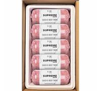 RAW DIRECT Supreme Raw Frozen BARF Dog Food - 454g Rolls - Variety Flavours - Box of 10, 20, 30 Rolls - Premium Natural Barf Raw Diet - High-Protein, Grain-Free & Nutrient-Rich (20, DUCK & TRIPE)