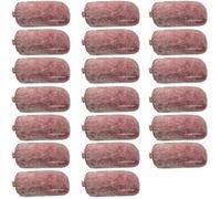 Raw Dog Food Frozen Complete BARF Chicken and Vegetable Mince Meal for Dogs - Frozen, Raw Food in 20 x 500g Rolls (10kg Total)