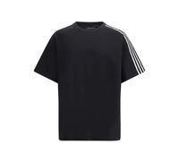 Raw Edge 3-Stripes Short Sleeve Tee, male, Y-3, T-Shirts, Black, L, Tops L