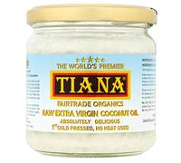 Raw Extra Virgin Coconut Oil 350ml - Organic, First Cold-Pressed & Unrefined - Pure Coconut Oil for Cooking, Skin & Hair - Vegan, Keto & Fairtrade - TIANA