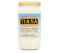 Raw Extra Virgin Coconut Oil 750ml (Pack of 12) - Organic, First Cold-Pressed & Unrefined - Pure Coconut Oil for Cooking, Skin & Hair - Vegan, Keto & Fairtrade - TIANA