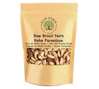 Raw Farm Brazil Nuts 1kg - 100% Natural & Unsalted | No Additives or Preservatives | High in Selenium, Protein & Healthy Fats | Crunchy, Creamy & Nutrient-Rich Snack | Vegan & Gluten-Free