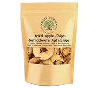 Raw Farm - Dried Apple Chips 200 g - 100% Natural Apple Slices | No Seeds | No Added Sugar | No Additives | Vegan-Friendly Snack