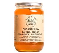 Raw Farm - Organic Raw Linden Honey - Single Sourced, Pure and Natural, Directly from the RAW FARM Beekeepers 900 g
